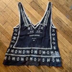 Ecote Delicate embroidered tank top